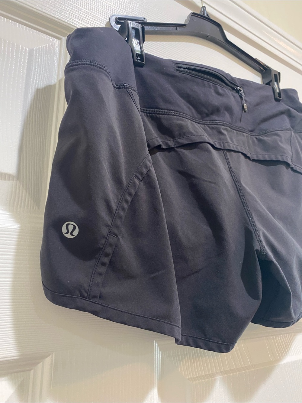 lululemon athletica Black Athletic Running Shorts - Picture 3 of 4